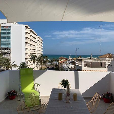 Lujoso Duplex En La Playa Con Vistas Al Mar Apartamento Torremolinos Exterior foto